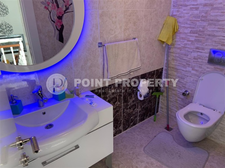 Большая двухэтажная вилла с видом на море, в живописном, комфортабельном районе Аланьи - Каргыджак-id-5779-фото-13