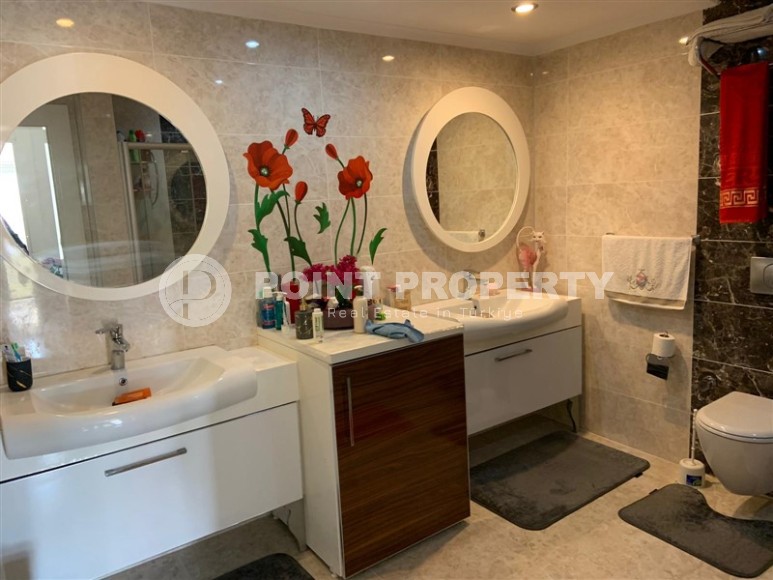 Большая двухэтажная вилла с видом на море, в живописном, комфортабельном районе Аланьи - Каргыджак-id-5779-фото-15