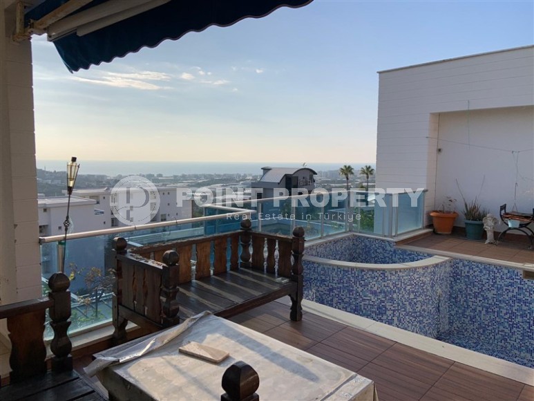 Большая двухэтажная вилла с видом на море, в живописном, комфортабельном районе Аланьи - Каргыджак-id-5779-фото-16