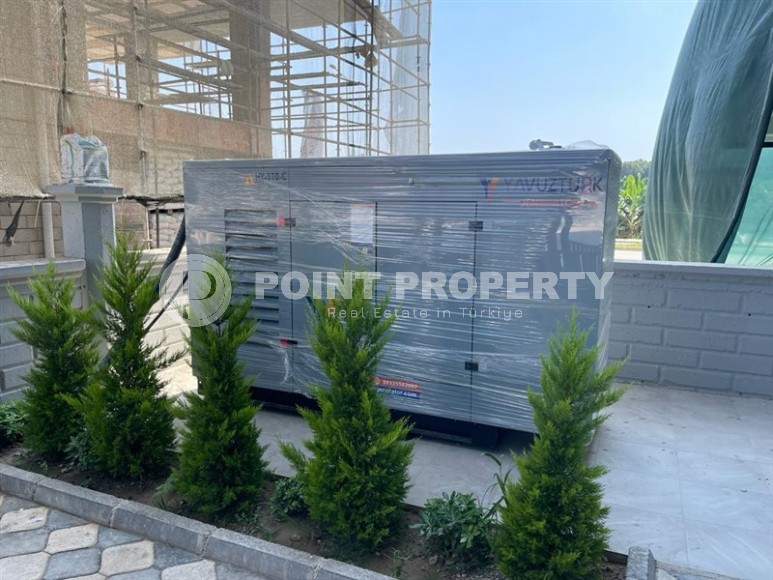 Квартира 1+1 в новом доме на финишном этапе строительства, вторая береговая линия, Каргыджак, Аланья-id-3273-фото-11