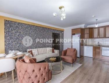 Стильная квартира с дизайнерским ремонтом, в 250 метрах от моря, в самом центре Аланьи-id-5788-фото-3