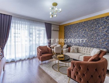 Стильная квартира с дизайнерским ремонтом, в 250 метрах от моря, в самом центре Аланьи-id-5788-фото-4