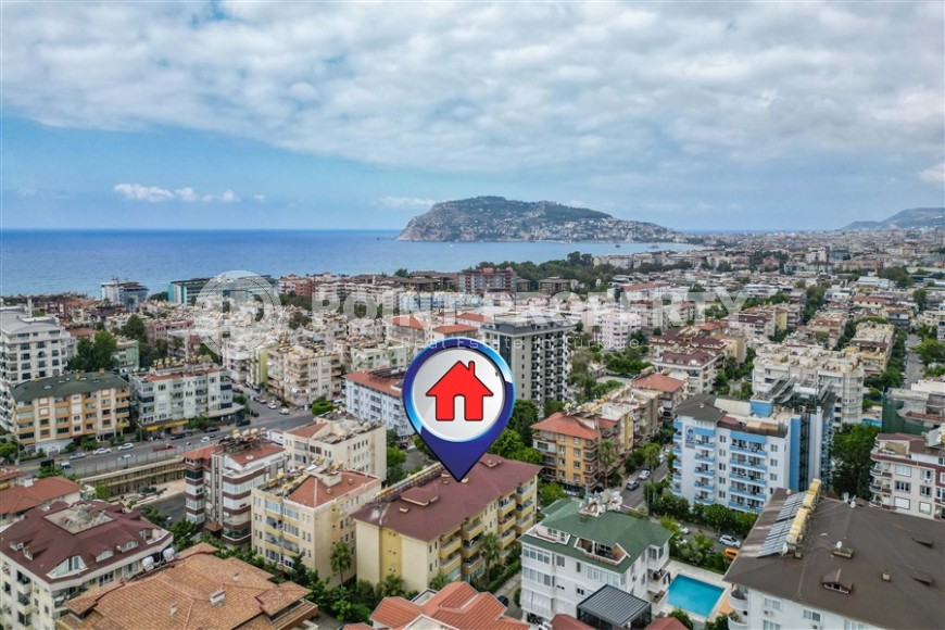 Стильная квартира с дизайнерским ремонтом, в 250 метрах от моря, в самом центре Аланьи-id-5788-фото-20