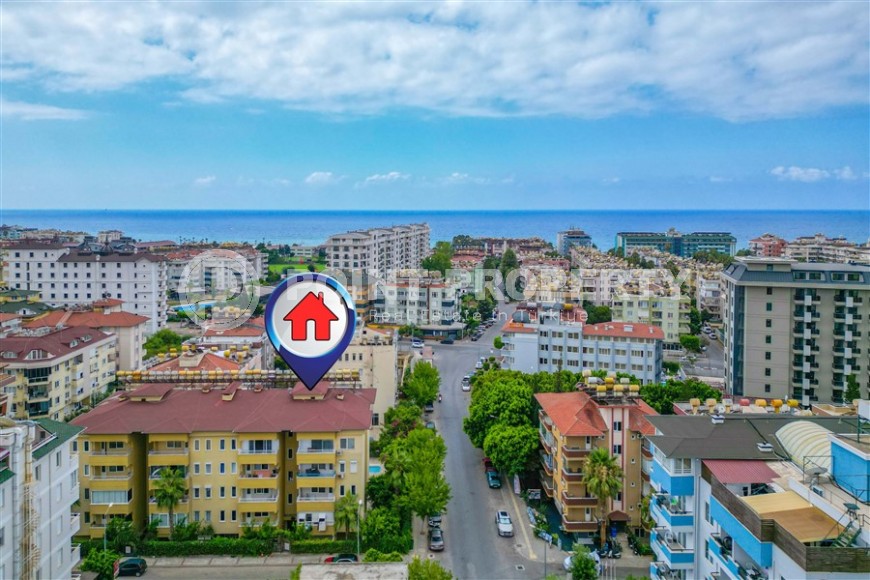 Стильная квартира с дизайнерским ремонтом, в 250 метрах от моря, в самом центре Аланьи-id-5788-фото-36