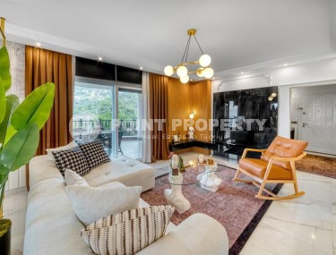 Комфортабельная, стильная квартира с роскошным видом на море, в элитном, спокойном районе Аланьи - Бекташ-id-5793-фото-2