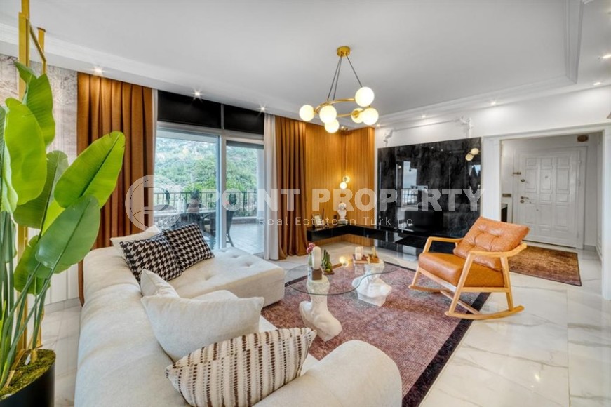 Comfortable, stylish apartment with a luxurious sea view, in an elite, quiet area of Alanya - Bektas-id-5793-photo-2