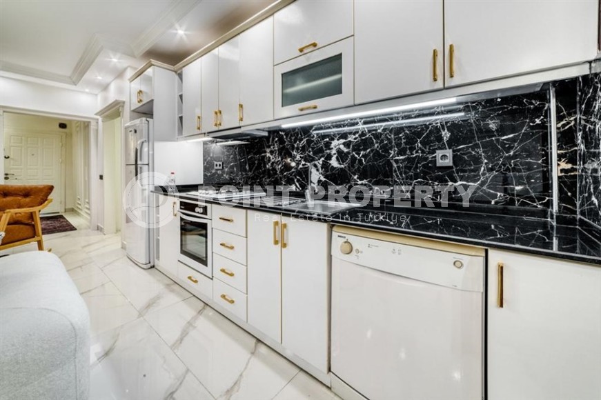 Comfortable, stylish apartment with a luxurious sea view, in an elite, quiet area of Alanya - Bektas-id-5793-photo-9