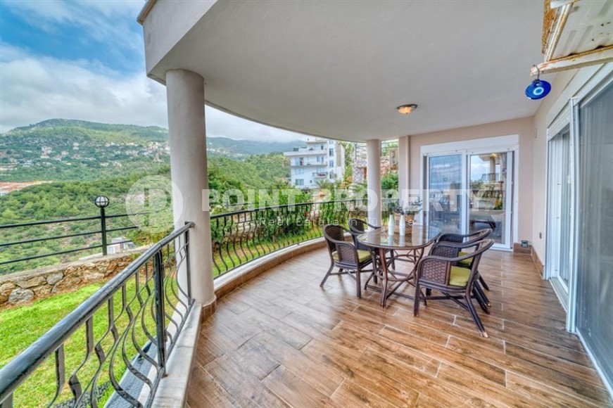Comfortable, stylish apartment with a luxurious sea view, in an elite, quiet area of Alanya - Bektas-id-5793-photo-15