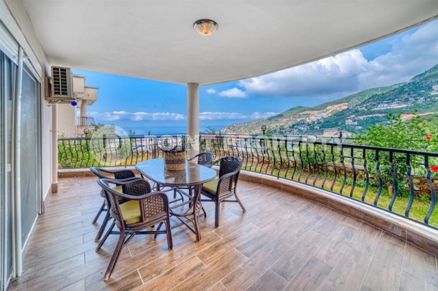 Comfortable, stylish apartment with a luxurious sea view, in an elite, quiet area of Alanya - Bektas-id-5793-photo-16