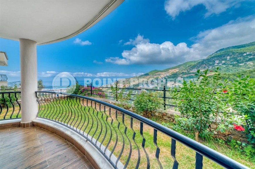 Comfortable, stylish apartment with a luxurious sea view, in an elite, quiet area of Alanya - Bektas-id-5793-photo-17