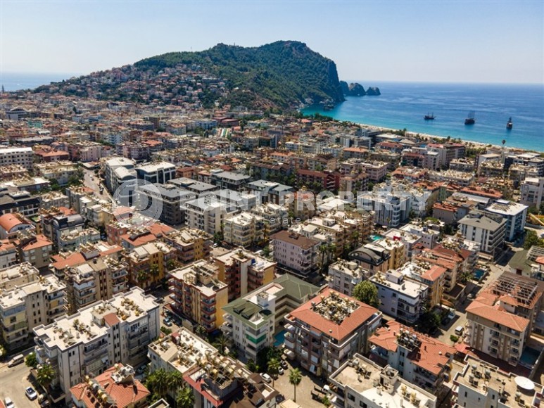 Компактная, готовая к проживанию квартира 1+1, общей площадью 45 м2, в самом центре Аланьи-id-5794-фото-6