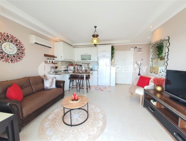 Панорамная квартира с видом на море и город, на 8-м этаже в тихом, умиротворенном районе Аланьи - Джикджилли-id-5795-фото-3