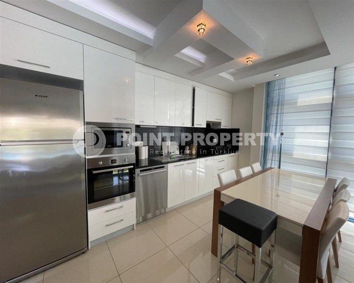 Spacious modern 2+1 apartment with a total area of 110 m2, in the center of a comfortable, quiet area of Alanya - Cikcilli-id-5797-photo-3