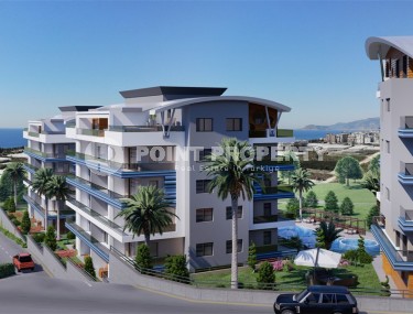 New two-level apartment with fine finishing, in the picturesque area of Alanya - Kargicak, and 800 meters from the sea-id-5798-photo-1