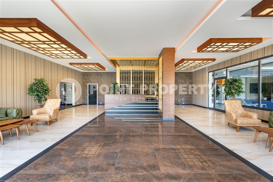 Furnished one-bedroom apartment, 65m², in the Alanya area - Avsallar, 600m from the sea.-id-1447-photo-17