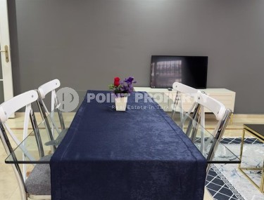 Stylish modern apartment 1+1, with a total area of 70 m2, on the first line from the sea, in the Mahmutlar area-id-5802-photo-4