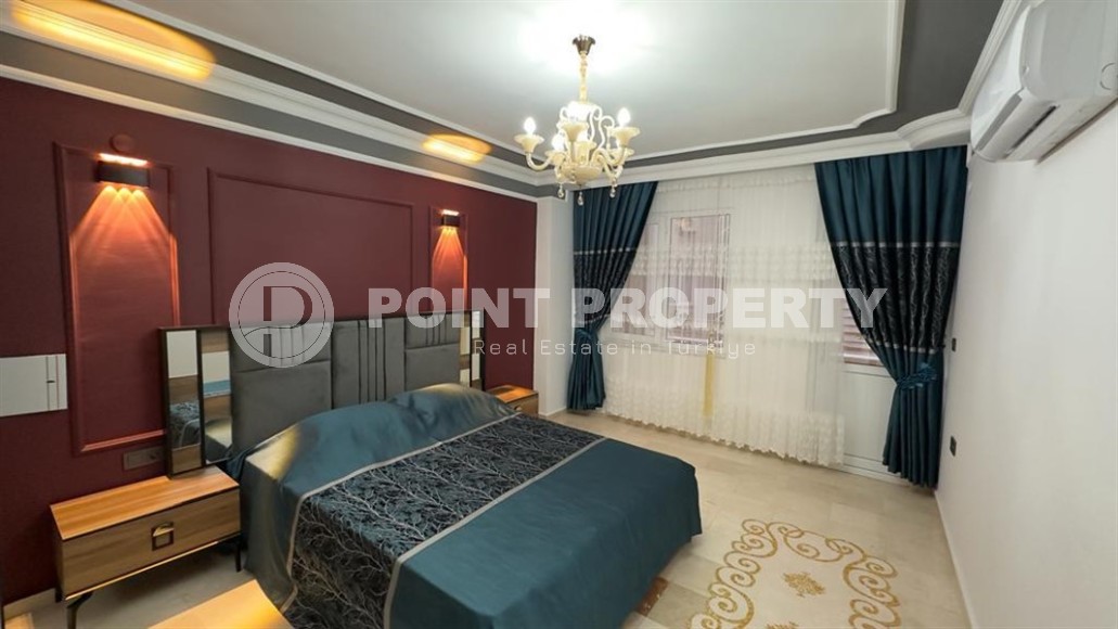 Stylish modern apartment 1+1, with a total area of 70 m2, on the first line from the sea, in the Mahmutlar area-id-5802-photo-7