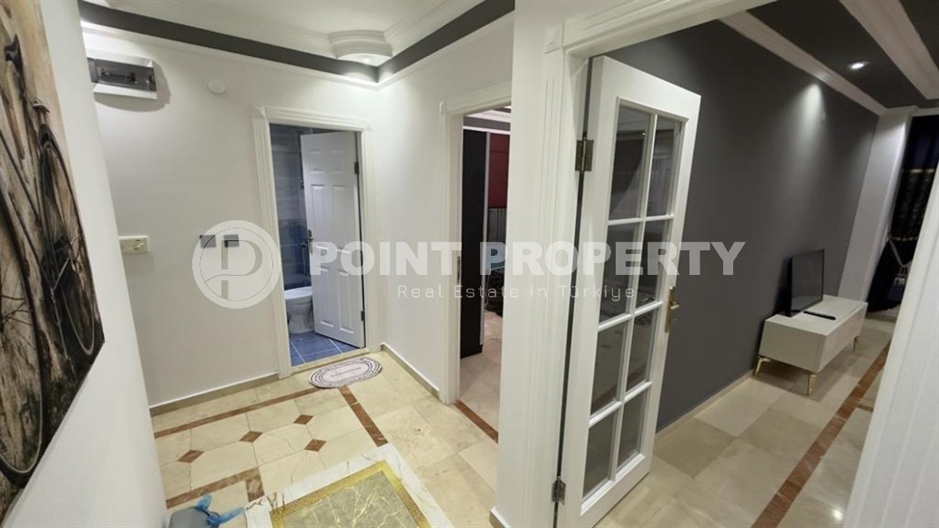 Stylish modern apartment 1+1, with a total area of 70 m2, on the first line from the sea, in the Mahmutlar area-id-5802-photo-11