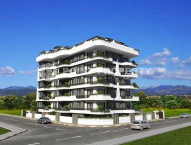 Apartments in a residential complex at the final stage of construction, in the center of a modern, developed area of Alanya - Mahmutlar-id-5809-photo-1