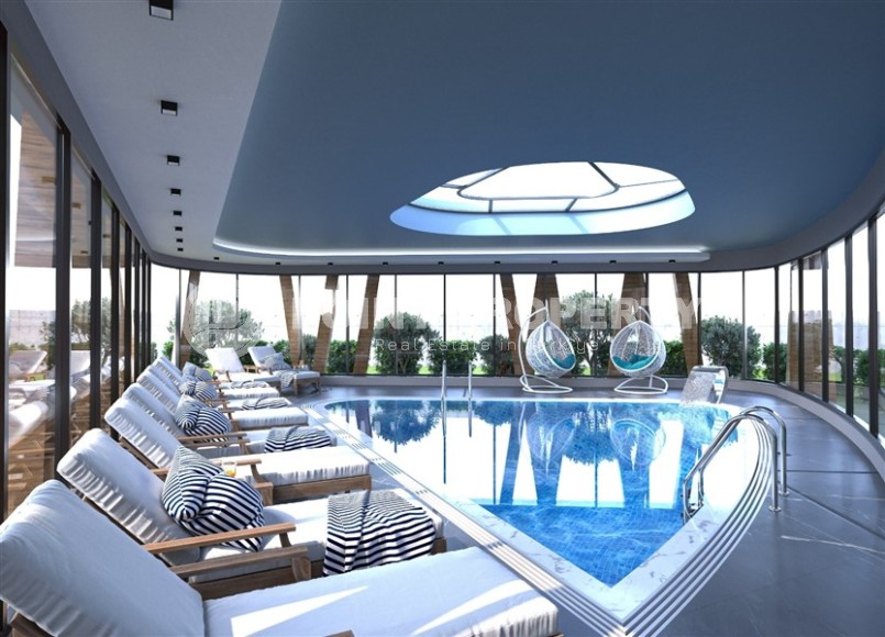 Apartments in a residential complex at the final stage of construction, in the popular area of Alanya - Mahmutlar-id-5811-photo-9