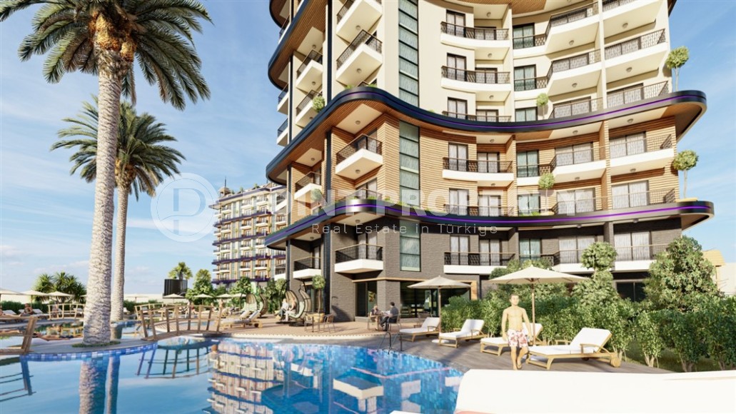 Apartments in a residential complex at the final stage of construction, in the popular area of Alanya - Mahmutlar-id-5811-photo-10