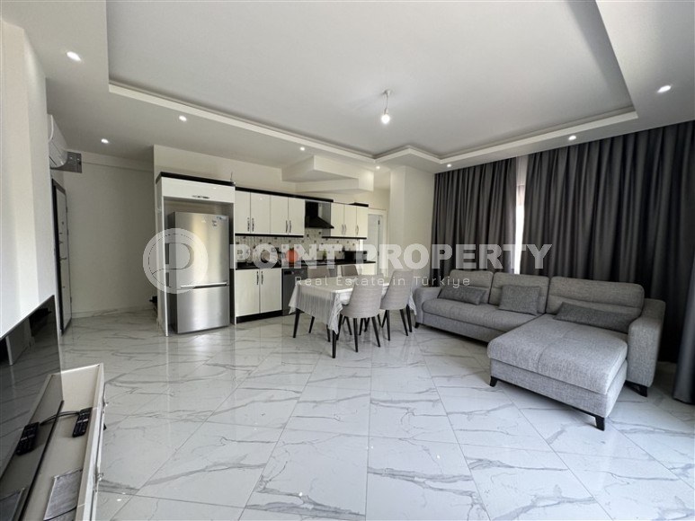 Новая двухуровневая квартира в спокойном районе Аланьи - Верхняя Оба-id-5813-фото-2