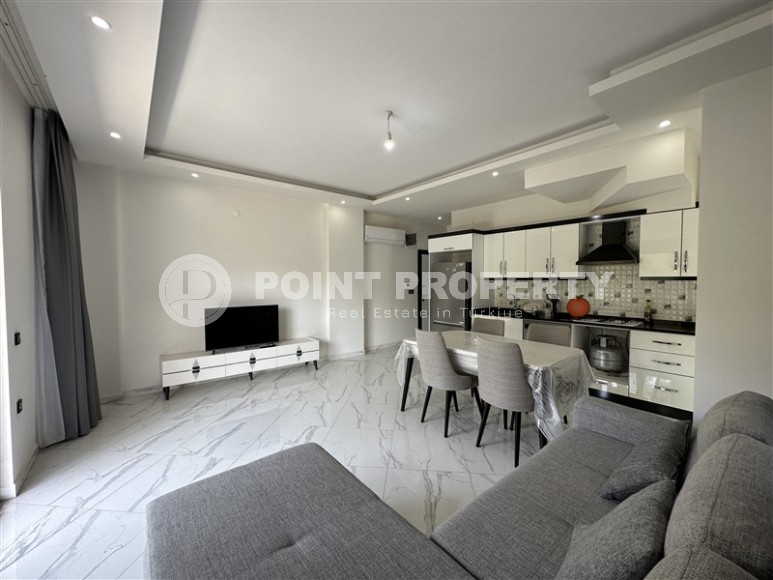 Новая двухуровневая квартира в спокойном районе Аланьи - Верхняя Оба-id-5813-фото-3