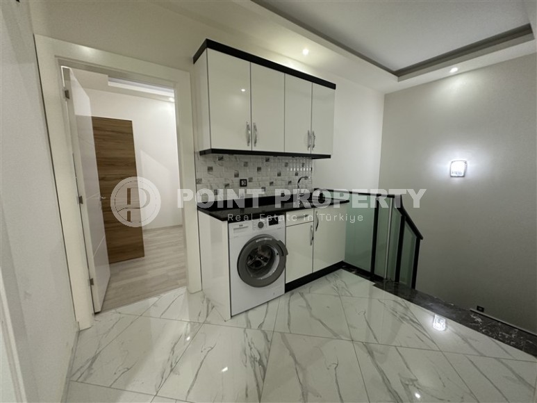 Новая двухуровневая квартира в спокойном районе Аланьи - Верхняя Оба-id-5813-фото-10