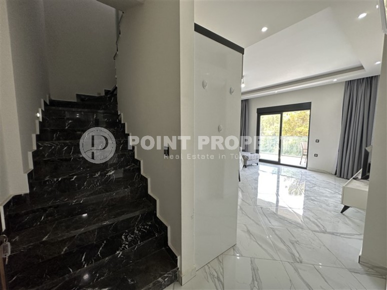 Новая двухуровневая квартира в спокойном районе Аланьи - Верхняя Оба-id-5813-фото-13