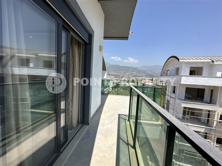 Новая двухуровневая квартира в спокойном районе Аланьи - Верхняя Оба-id-5813-фото-20