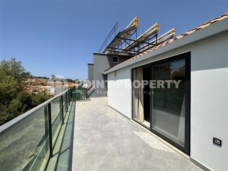 Новая двухуровневая квартира в спокойном районе Аланьи - Верхняя Оба-id-5813-фото-21