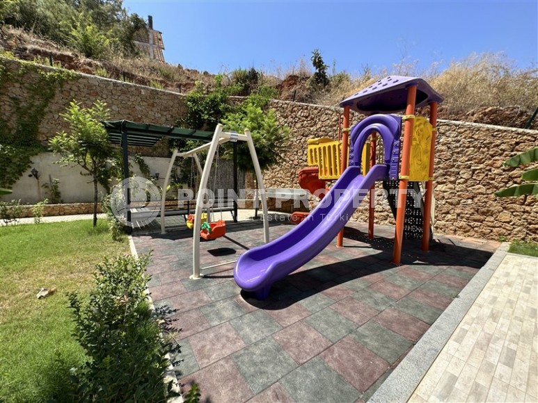 Новая двухуровневая квартира в спокойном районе Аланьи - Верхняя Оба-id-5813-фото-26