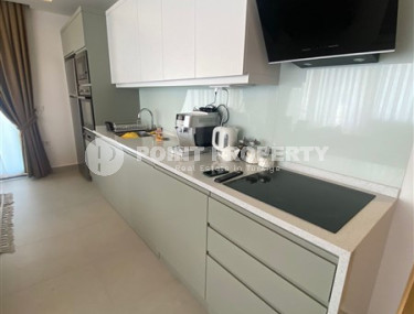 Новая двухкомнатная квартира, 115м², в элитном комплексе на берегу моря в Кестеле, Аланья-id-1455-фото-4