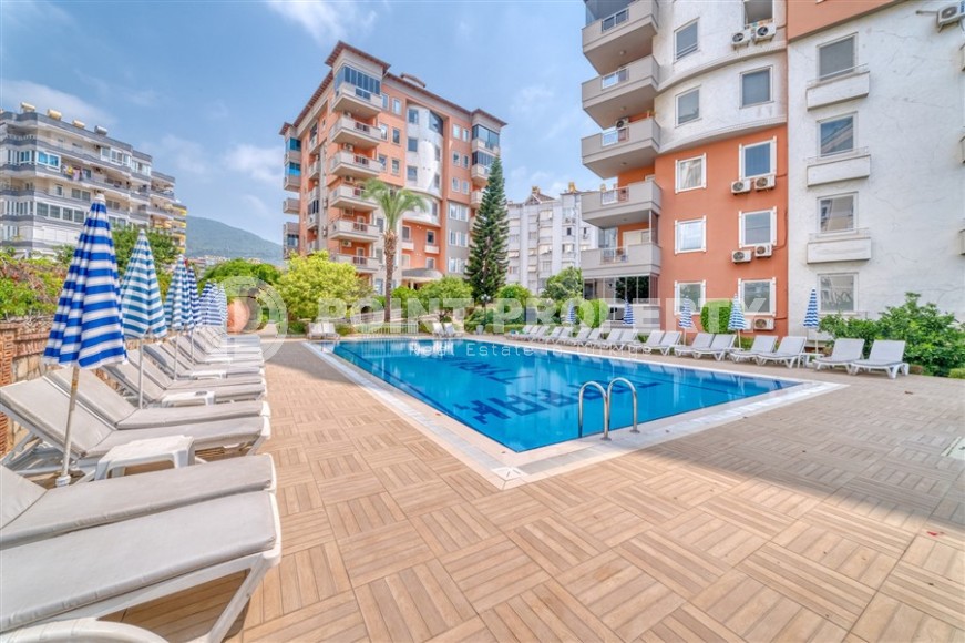 Spacious panoramic apartment overlooking the city and the Taurus Mountains, 700 meters from the sea, in the very center of Alanya-id-5820-photo-22