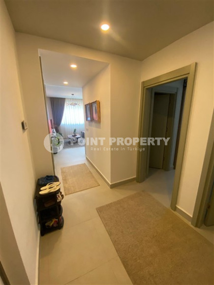 Новая двухкомнатная квартира, 115м², в элитном комплексе на берегу моря в Кестеле, Аланья-id-1455-фото-7