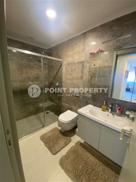 Новая двухкомнатная квартира, 115м², в элитном комплексе на берегу моря в Кестеле, Аланья-id-1455-фото-8