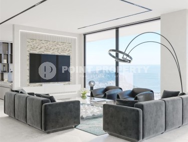 Elite three-storey villa 5+3, with a total area of 680 m2, in a prestigious, picturesque area of Alanya - Bektash-id-5823-photo-3