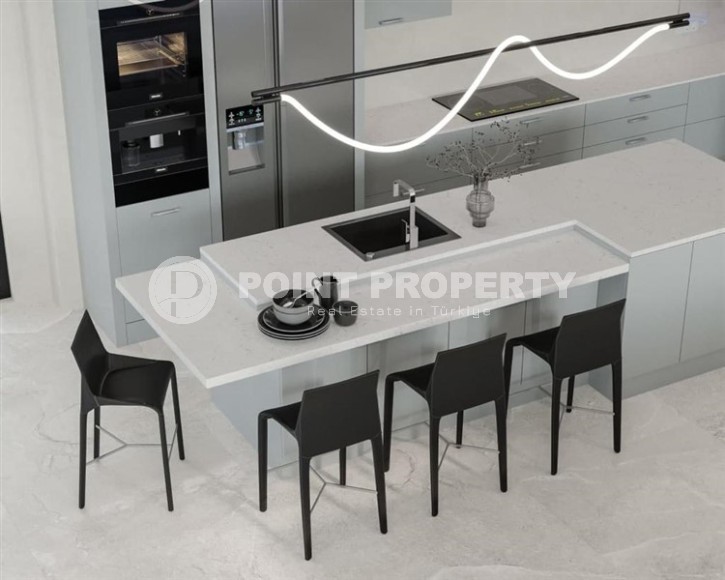 Elite three-storey villa 5+3, with a total area of 680 m2, in a prestigious, picturesque area of Alanya - Bektash-id-5823-photo-9