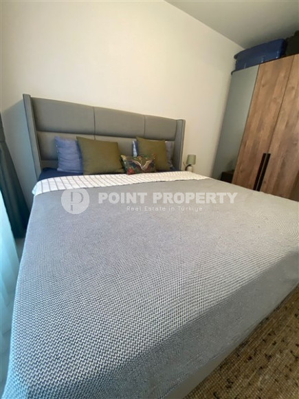 Новая двухкомнатная квартира, 115м², в элитном комплексе на берегу моря в Кестеле, Аланья-id-1455-фото-14