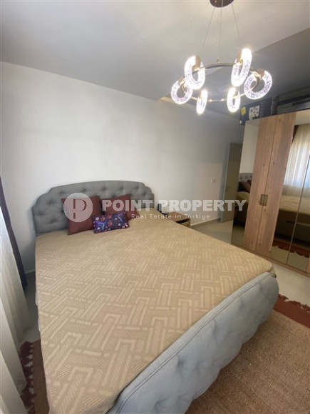 Новая двухкомнатная квартира, 115м², в элитном комплексе на берегу моря в Кестеле, Аланья-id-1455-фото-15