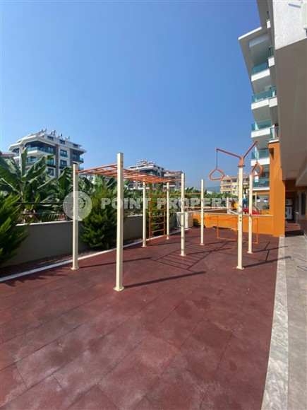 Новая двухкомнатная квартира, 115м², в элитном комплексе на берегу моря в Кестеле, Аланья-id-1455-фото-20