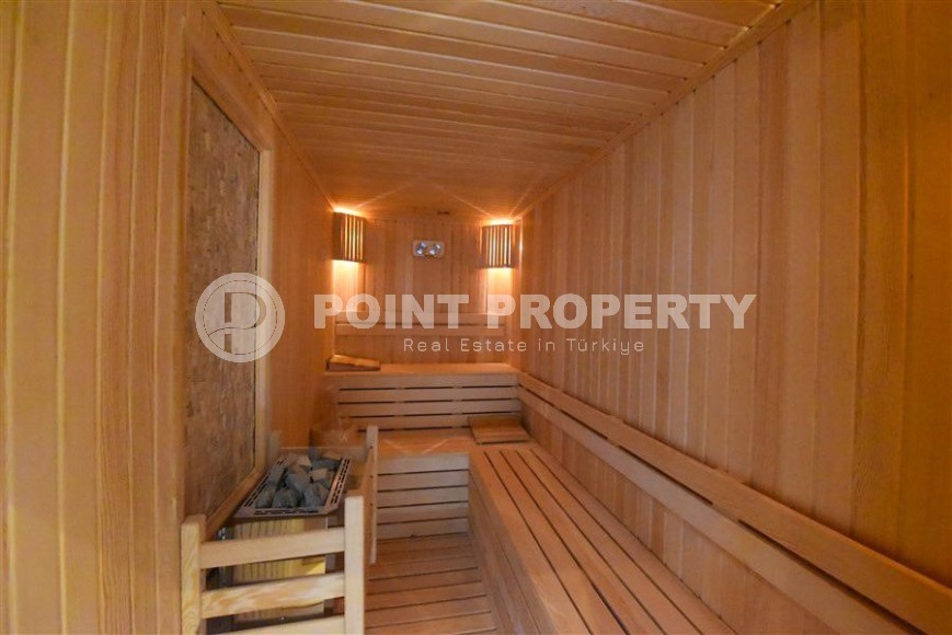 Новая двухэтажная вилла с роскошным панорамным видом на море, в элитном районе Аланьи - Тепе-id-5830-фото-23