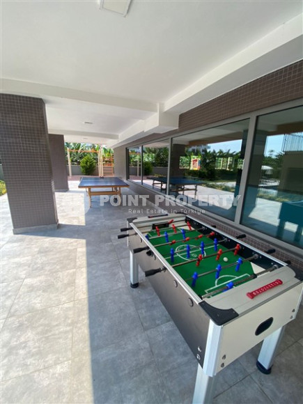 Новая двухкомнатная квартира, 115м², в элитном комплексе на берегу моря в Кестеле, Аланья-id-1455-фото-24