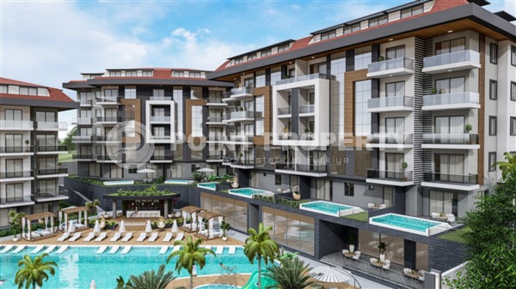 Spacious two-level apartment 4+1, with a total area of 165 m2, on the 5th floor with an attic, in a new residential complex at the final stage of construction-id-5833-photo-1