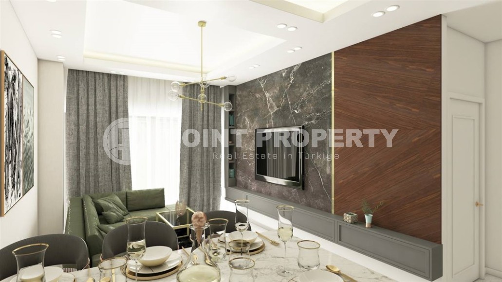 Апартаменты в новом жилом комплексе на финальном этапе строительства, в центре престижного района Аланьи - Кестель-id-5836-фото-2