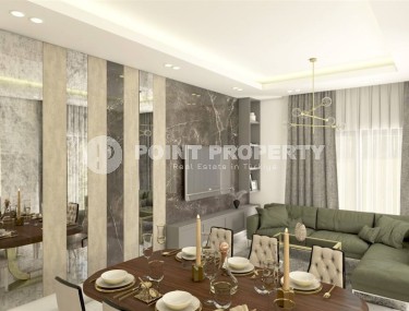 Апартаменты в новом жилом комплексе на финальном этапе строительства, в центре престижного района Аланьи - Кестель-id-5836-фото-3