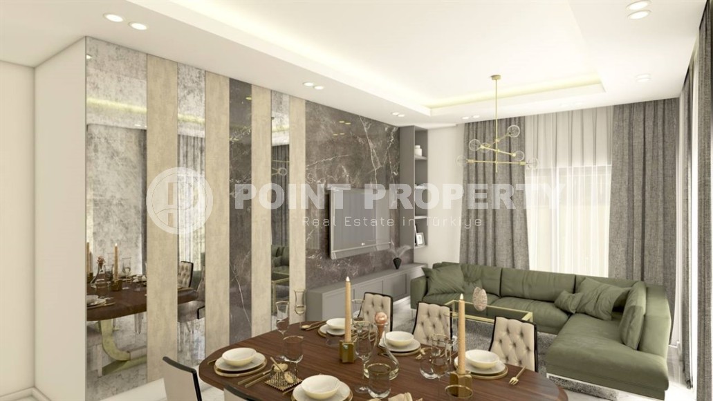 Апартаменты в новом жилом комплексе на финальном этапе строительства, в центре престижного района Аланьи - Кестель-id-5836-фото-3