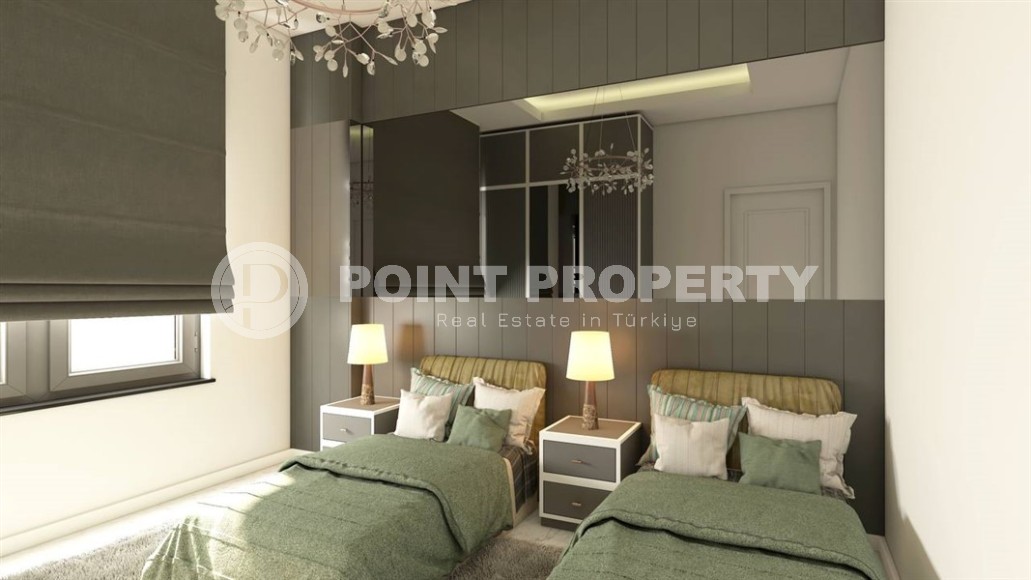 Апартаменты в новом жилом комплексе на финальном этапе строительства, в центре престижного района Аланьи - Кестель-id-5836-фото-6