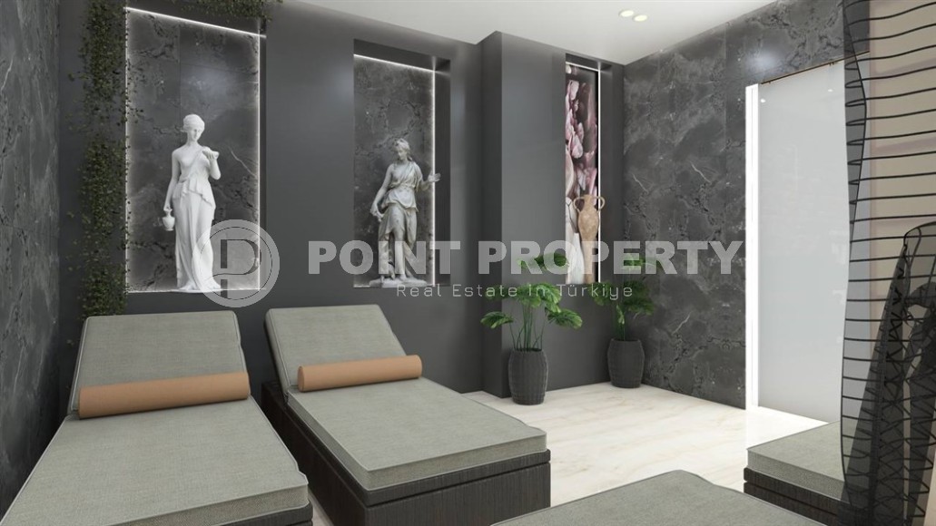 Апартаменты в новом жилом комплексе на финальном этапе строительства, в центре престижного района Аланьи - Кестель-id-5836-фото-11