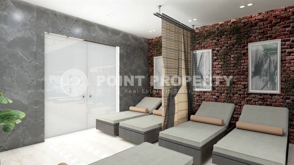 Апартаменты в новом жилом комплексе на финальном этапе строительства, в центре престижного района Аланьи - Кестель-id-5836-фото-12